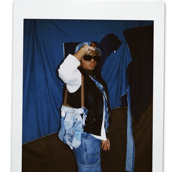 Denim Tote - Picture 3 of 3